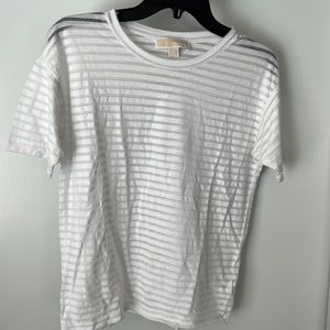 Michael Kors simple white tee